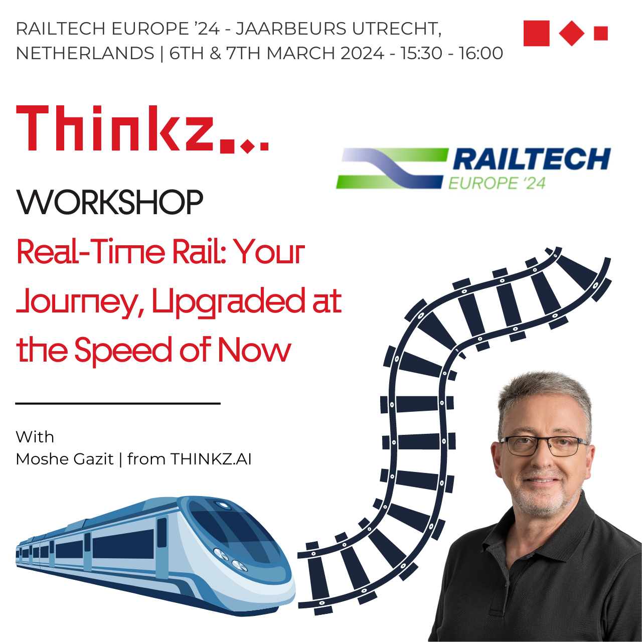RailTech europe 24- Thinkz Workshop Moshe gazit
