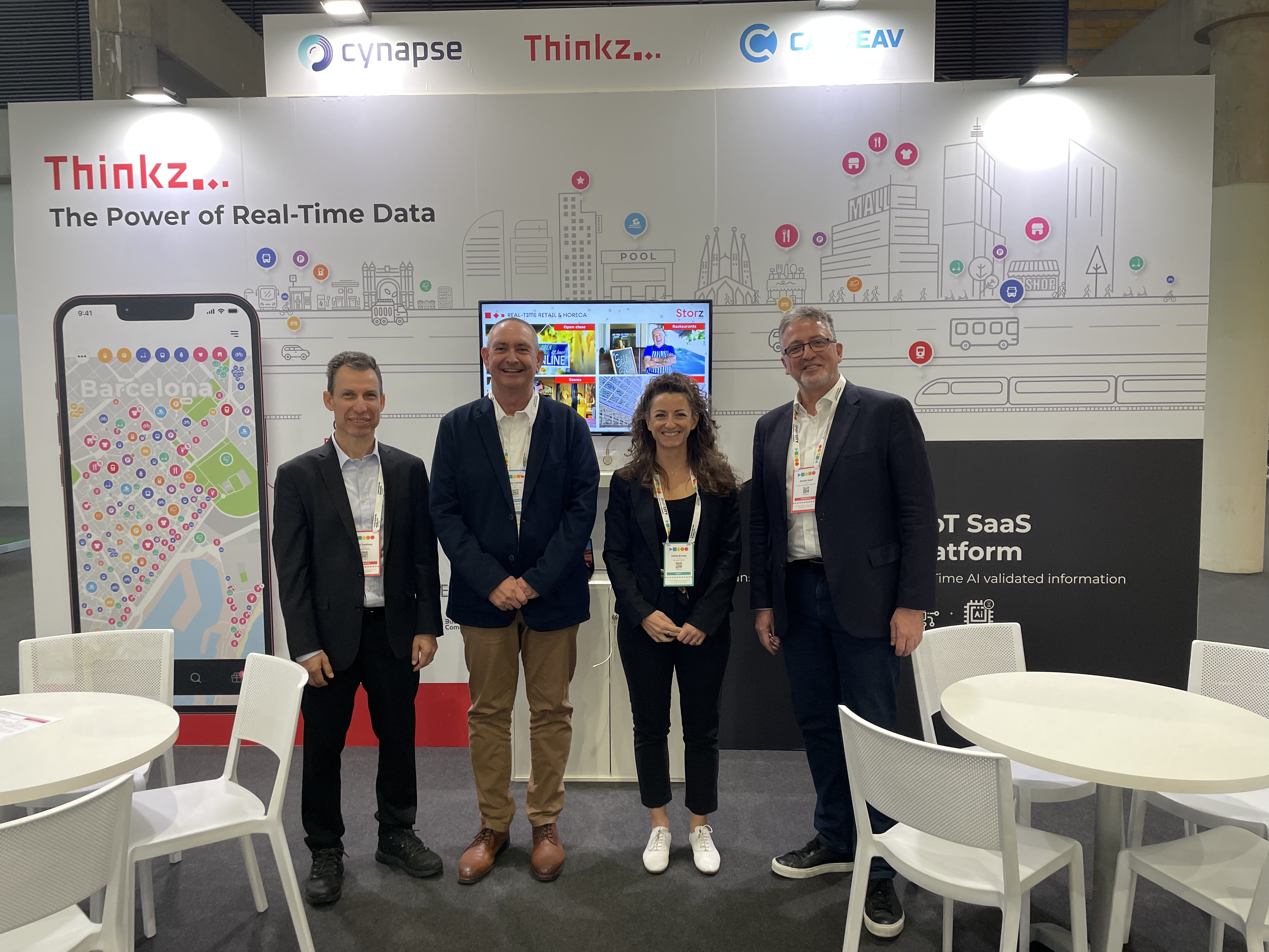 Thinkz stand-Team-Barcelona_Smart cities world congress