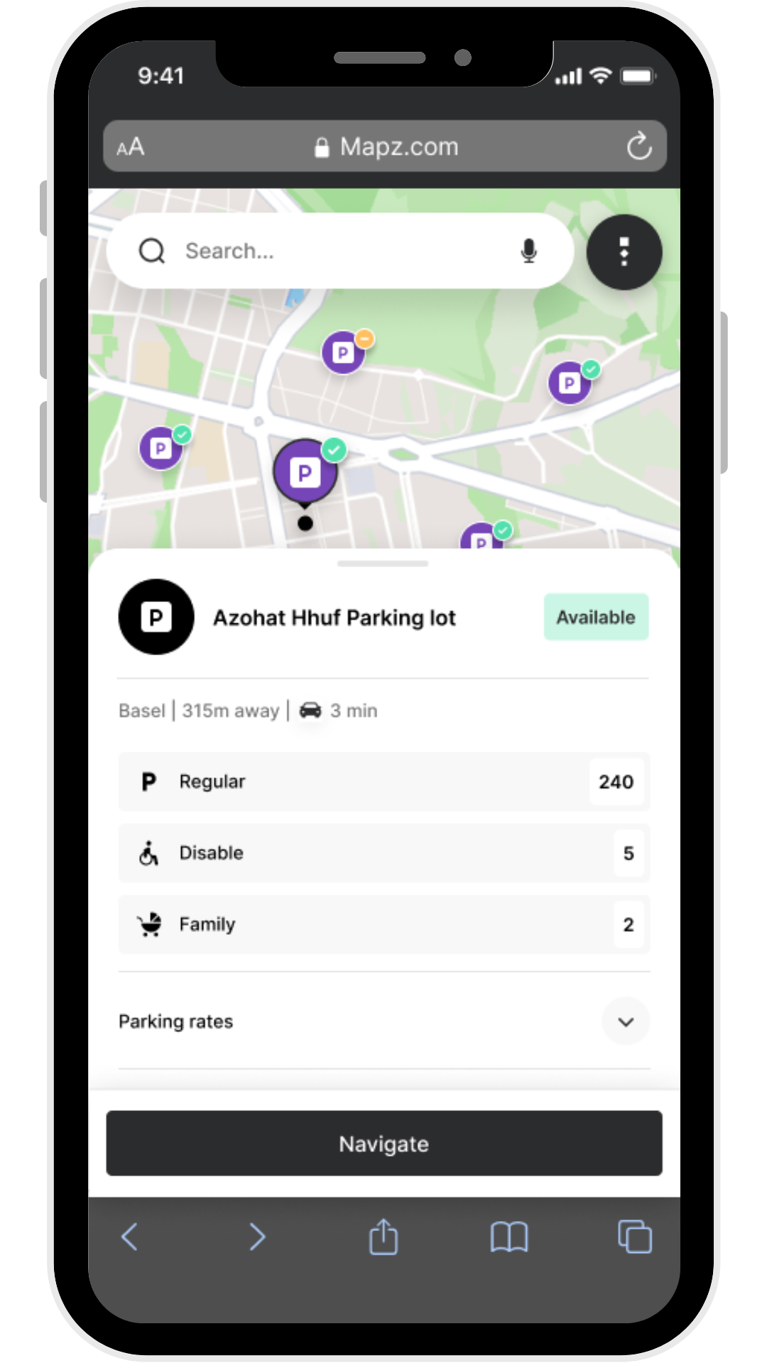 Thinkz Mapz Smart Parking Smart City Solution