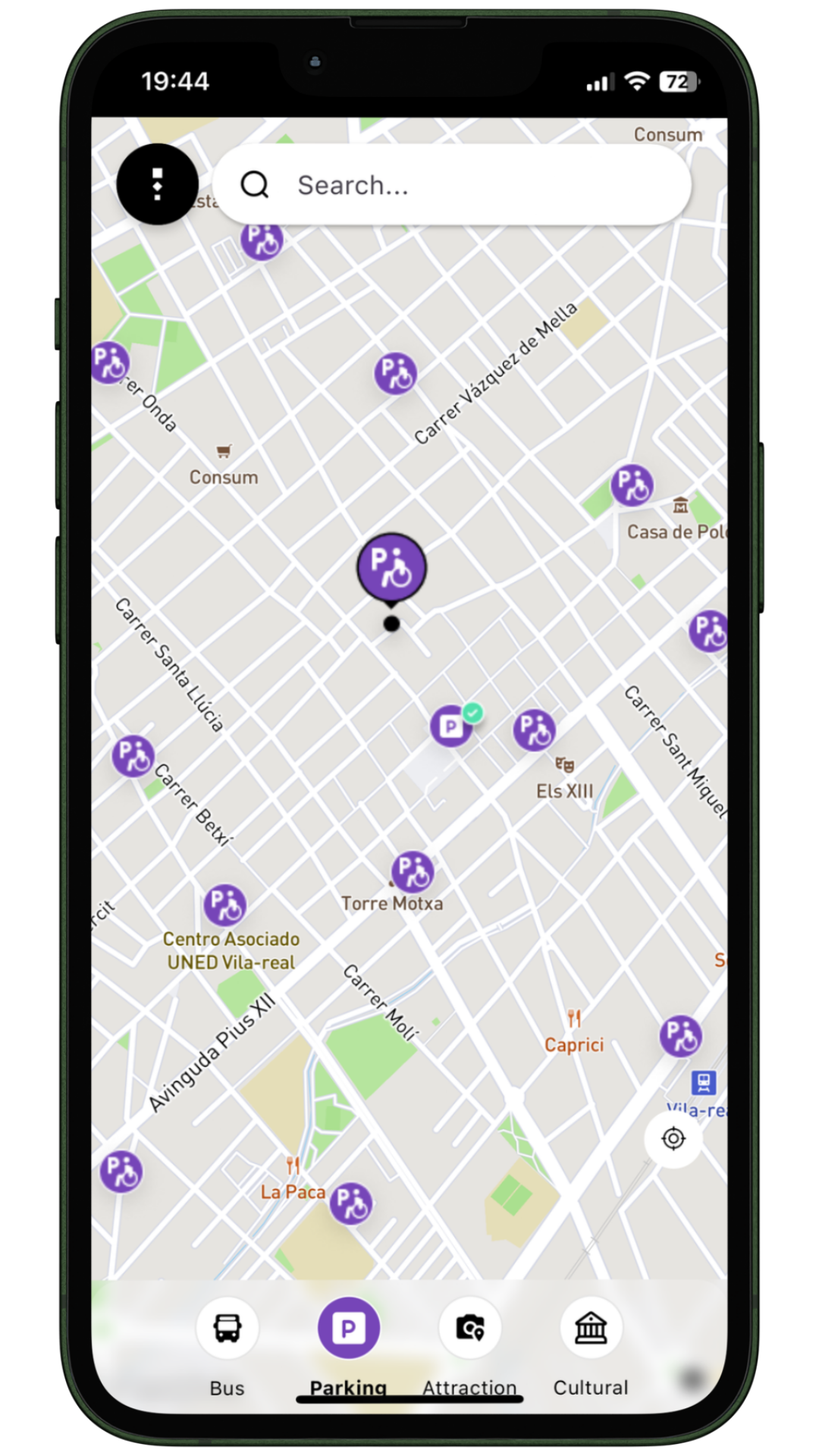 Vila-Real Spain - Real-time parking disabled - thinkz Iot SMart Nicosia Air Quality Index Thinkz IoT 2
