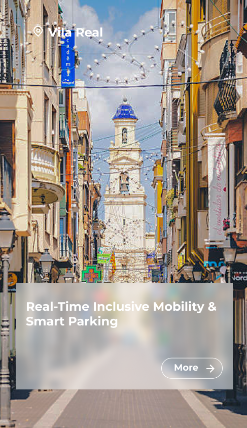 Vila-Real Spain Real-Time Inclusive Mobility & Smart Parking