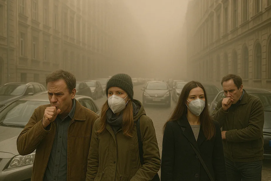 Health Impact of Pollution - Over 300,000 premature deaths in the EU yearly are attributed to air pollution