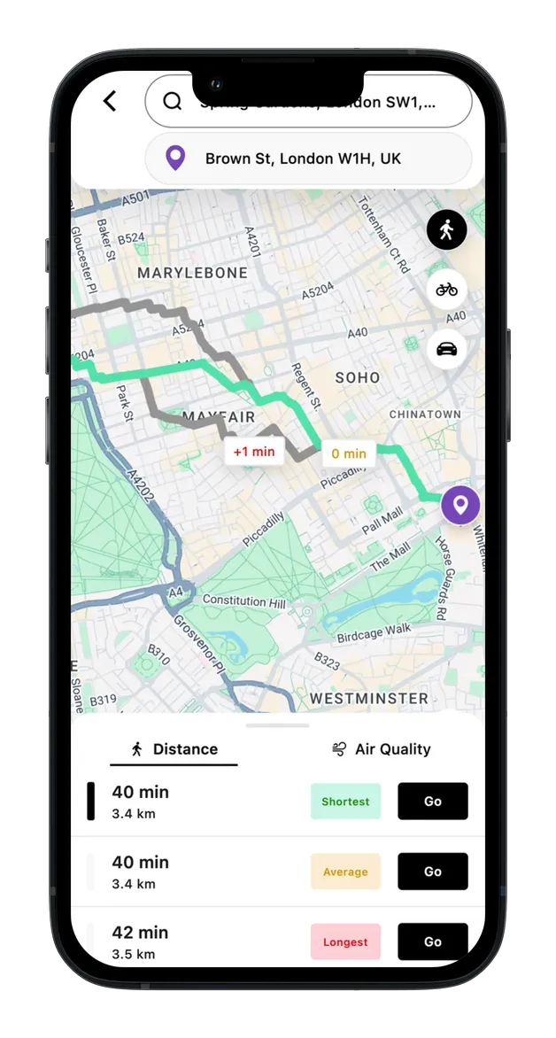 London Westminster Air quality 4 Thinkz