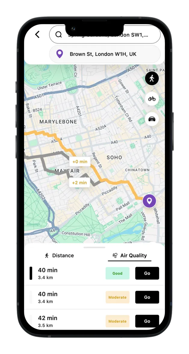 London Westminster Air quality 4 Thinkz