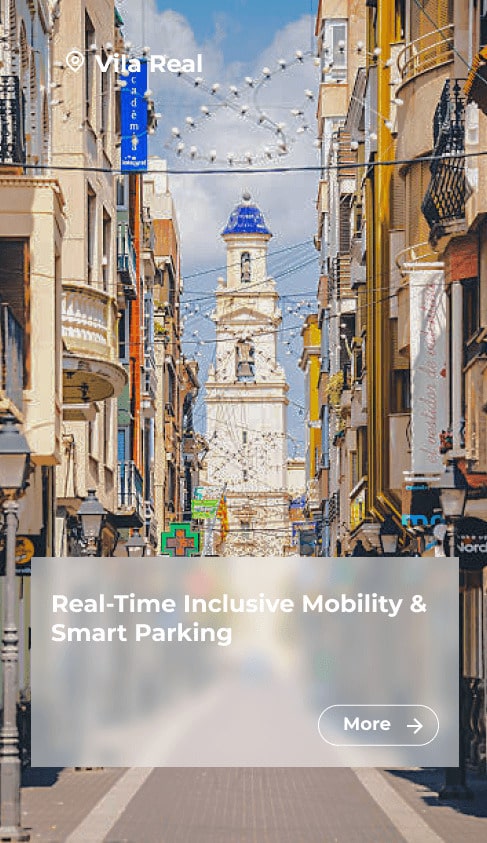 Vila-Real Spain Real-Time Inclusive Mobility & Smart Parking
